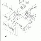 RM250 Rear swinging arm (model n)