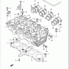GSX-R750 Головка цилиндра