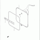 RM250 Front number plate (model k / l / m)