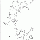 GSX-R750 Подножка