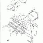 GSX-R750 Воздухозаборник