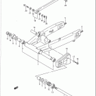 GSX-R750 Маятник задний