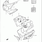 GSX-R1100 Cowling body (model n)