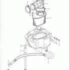 VS750GLP Система очистки воздуха (сзади)