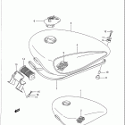 VS750GLP Fuel tank (model j / k / l)