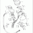 VS750GLP Спидометр