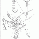 VS750GLP Карбюратор (задний)