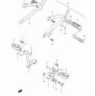 DR650S Подножки