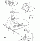 JR50 Fuel tank (model f / g / h)