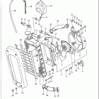 VS750GLP Радиатор