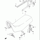 DR650S Сидение