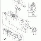 RM125 Crankshaft (model l)