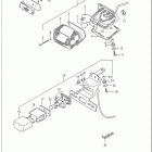 VS750GLP Задний фонарь