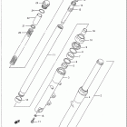 VS750GLP Передняя вилка