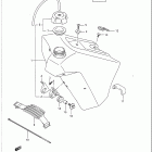 RM125 Топливный бак
