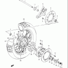DR650S Заднее колесо