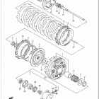 VS750GLP Сцепление