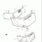 DR650S Обтекатель рамы
