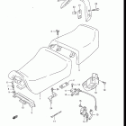 GSX-R1100 Сидение