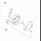 DR100 Задний фонарь