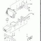 GSX-R1100 Tail lamp - license lamp