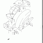 GSX-R1100 Rear fender (model k)