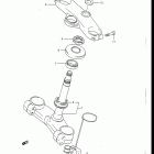 GSX-R1100 Steering stem (model k)