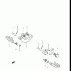 DR100 Подножки