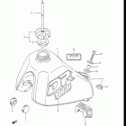 DR100 Fuel tank (model l)