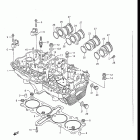 GSX-R1100 Головка цилиндра