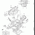 DR200 1986-1988 Головка цилиндра