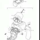 RM125 1986-1988 Air cleaner (model h / j)