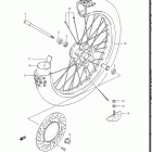 RM250 1988 Переднее колесо