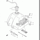 DR125 1986-1988 Fuel tank (model j)