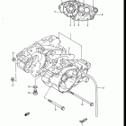 RM125 1986-1988 Crankcase (model h / j)