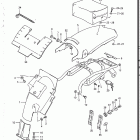SP200 1986-1988 Заднее крыло