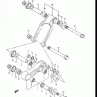 RM125 1986-1988 Cushion lever (model h / j)