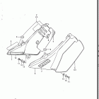 SP200 1986-1988 Обтекатель рамы