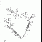 SP125 1986-1988 Распределительный вал-клапана