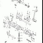 SP125 1986-1988 Механизм  переключения передач