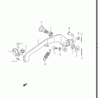 RM250 1988 Задний тормоз