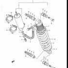 RM125 1986-1988 Shock absorber (model g)