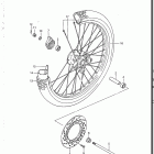SP200 1986-1988 Переднее колесо