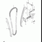 DR125 1986-1988 Цепь ГРМ