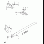 RM250 1988 Stand - footrest