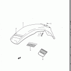 DR125 1986-1988 Переднее крыло