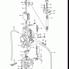 RM125 1986-1988 Carburetor (model h e.no.106551~)