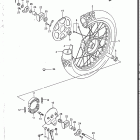 SP200 1986-1988 Заднее колесо