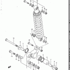 SP125 1986-1988 Rear cushion