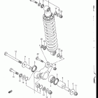 DR200 1986-1988 Rear cushion